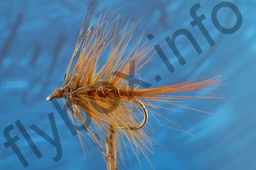 Fish4Flies Rusty Golden Orange Bumble